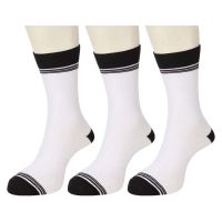 Seasons  Multi Casual Crew Length 3 Pair Socks