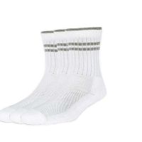 Seasons White Full Length Socks for Men - Pack of 3