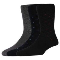 Seasons  Multi Formal Full Length Socks 3 Pair