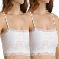 Seasons White Comfort Cami Bra Pk 2