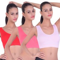 Pk Of 3 Sports Bra