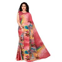 Jivika Refined Georgette Multi Printed Sarees