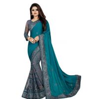 Myra Multi Georgette Embroidered Sarees