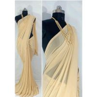 Chitrarekha Plain Georgette & Silk Sarees