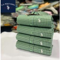 Trendy Green Check Cotton Shirt