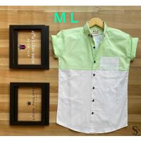 Designer Green Men Full Sleeves Shirt