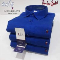 Seasons Blue Men Collar Shirt