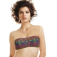 Girls Cool Smooth Multi Print Strapless Bra