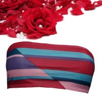 Red Stripes Comfort Tube Bra