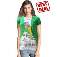 60% Off On Graphic Shrug Attached Top 