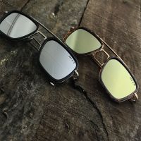Louis Vuitton Men Brown Sunglasses