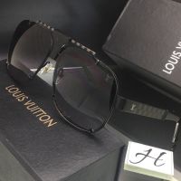 Louis Vuitton Men Black Sunglasses