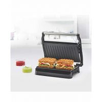 BOROSIL Meta Prime Grill Sandwich Maker Grill  (Silver, Black)