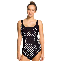 Sunmarine Polka Dot Print One Piece Swimwear
