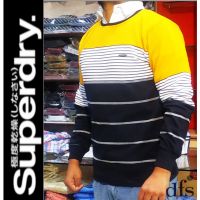 Seasons Regular Fit Multi Stripes Pullovers