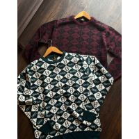 Seasons Imported Premium Cotton Knitwear Combo Green and Maroon