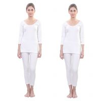 White Thermal Set Set of 2