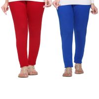 Multi Women Woolen Leggings Pk 2 