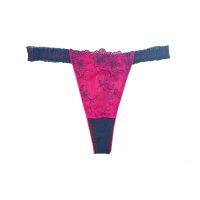 Splash Black Lace G-String Thong