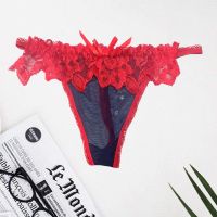 Sexy Red Lace T-String Thong