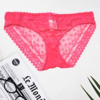 Body See Through Peach Lace Panty