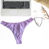 Seasons Pink Front Bow Tanga Thong