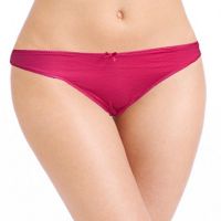 Cool French Pink Plain Cotton Thong