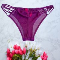 Purple Strappy Women Comfort Panty