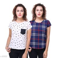 Seasons Women Fancy Tops Combo 2