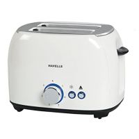 HAVELLS Crust 800 W Pop Up Toaster  (White)