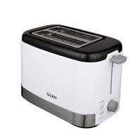 Glen AUTO POP UP TOASTER 3012 800 W Pop Up Toaster  (White, Grey)