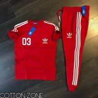 Red Dry Fit Men Tracksuits