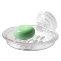 SuperDeals Set Of 2Transparent Suction Soap Case
