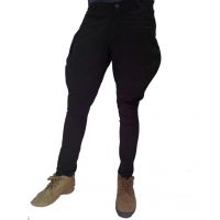 Seasons  Collection Dark Black Slim Fit Casual Cotton Trouser For Men