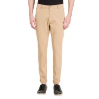  Beige Slim Fit Chino Trousers