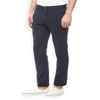 Blue Slim Fit Casuals Chinos