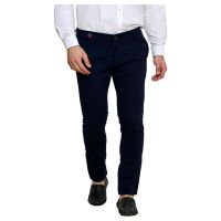 Navy Blue Slim Flat For Men