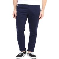 Navy Comfort Fit Casual Trouser