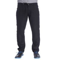 Black Slim Fit Casual Trouser