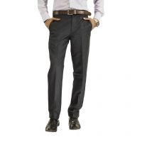 Black Slim Fit Formal Trouser