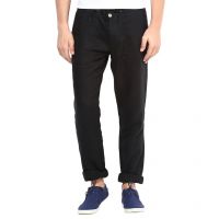 Seasons Black Slim Fit Trouser