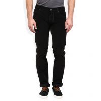 Black Slim Fit Casual Trouser