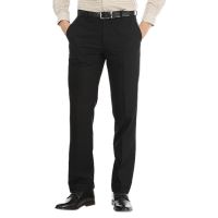 Seasons Black Regular Fit Formal Trouser