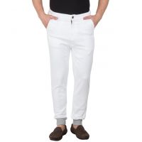Seasons White Regular Fit Trouser 