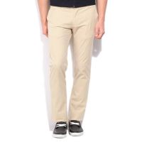 United Colors of Benetton Slim Fit Beige Trouser