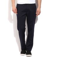 John Players Regular Fit Men Blue Trouser