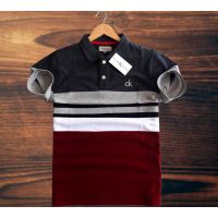 Seasons Men's Cut & Sew Polo T - Shirt