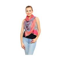 Uniscarf Pink Floral Printed Modal Shawl