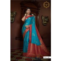 Vani Silk Zari Yellow Women Saree