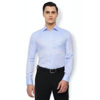 Van Heusen Blue Regular Fit Shirt